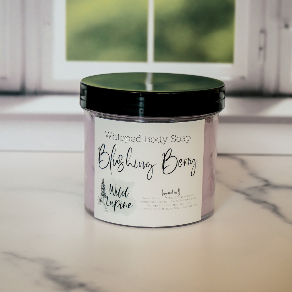 Blushing Berry Whipped Body Soap